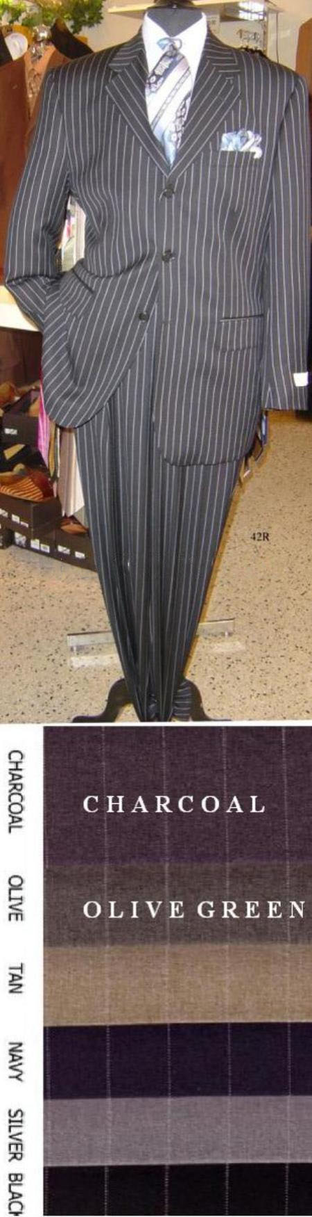 Black Pinstripe Zoot Suit