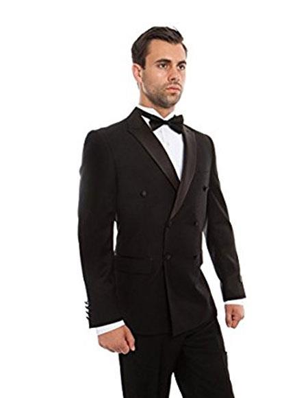 mens double breasted dinner suits