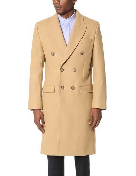 SG Men's Anniversary V Double Breasted Topcoat – Camel – Southern Gents