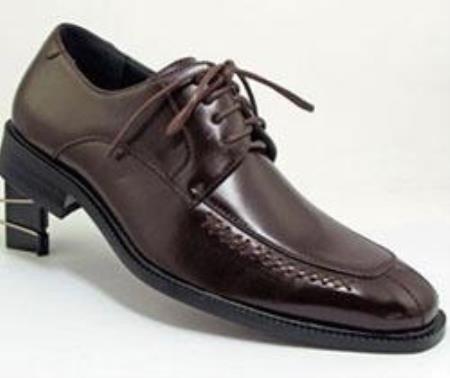 chocolate men's dress shoes