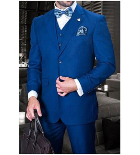 sapphire blue mens suit