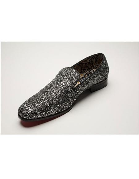 black prom loafers