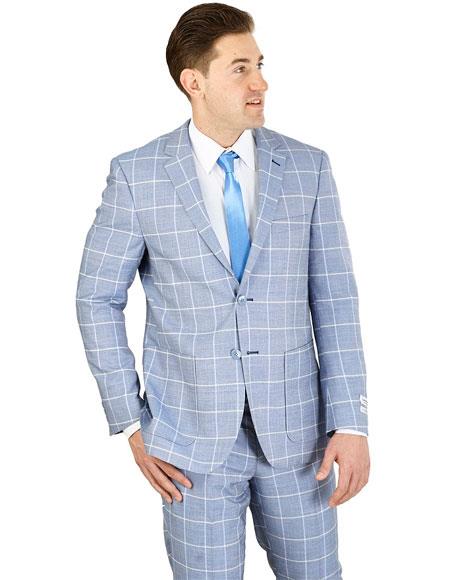 square pattern suit