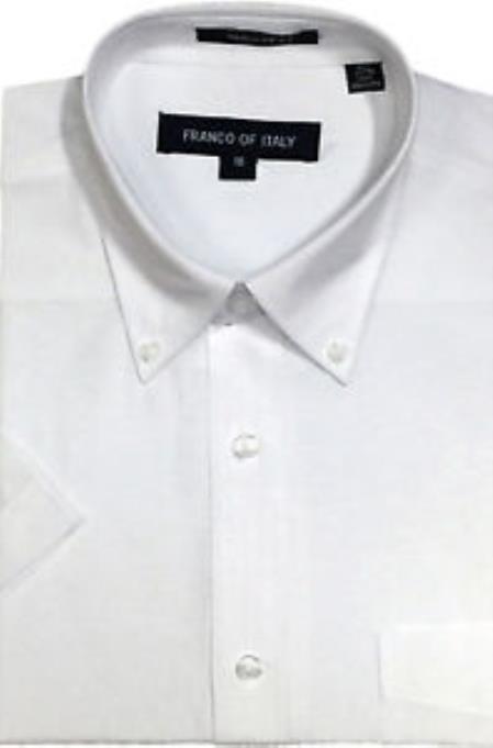 womens white short sleeve dress shirt