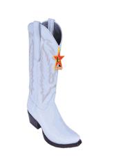 white snip toe cowboy boots