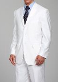 Mens White Suit