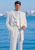 Mens White Suit