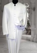 Mens White Suit