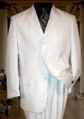 Mens White Suit