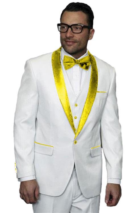 grey and yellow prom