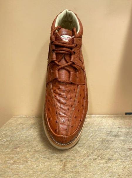 Zapato para Hombre de Piel de Avestruz Original Premium