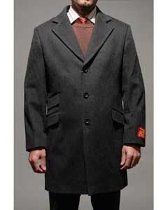  Car Coat Mens Charcoal