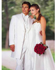 all white wedding tuxedos