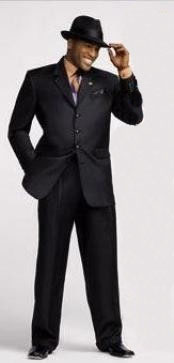 wide leg suit mens