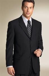 Jet black suits – Shop - Italian fabric suit on mensitaly