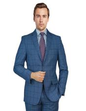  Brand Suit Blue Birdseye