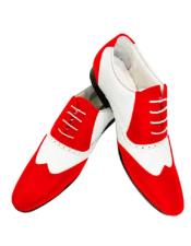 prom red shoes