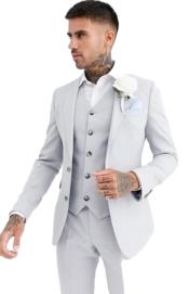 light grey mens wedding suits