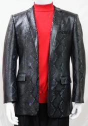 snakeskin sport coat