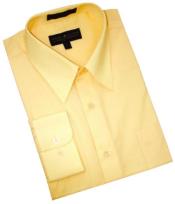  Dress Shirt Yellow