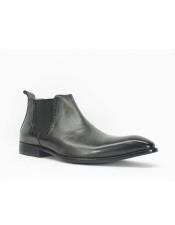  Boots - Black Deerskin