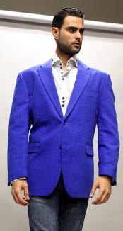 Blue Velvet Blazer